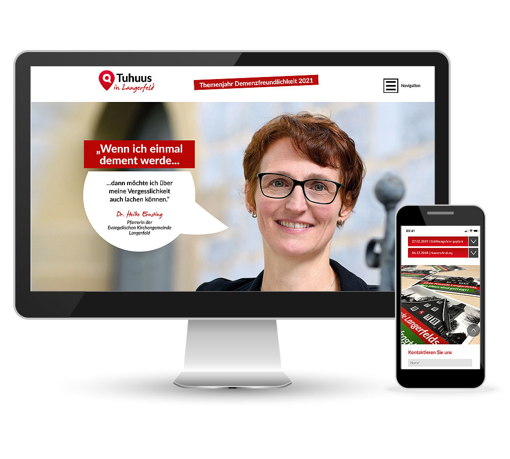 Tuhuus Webdesign Webdesign für Tuhuus in Langerfeld