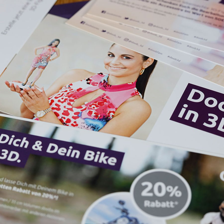 Aktionsflyer für doob