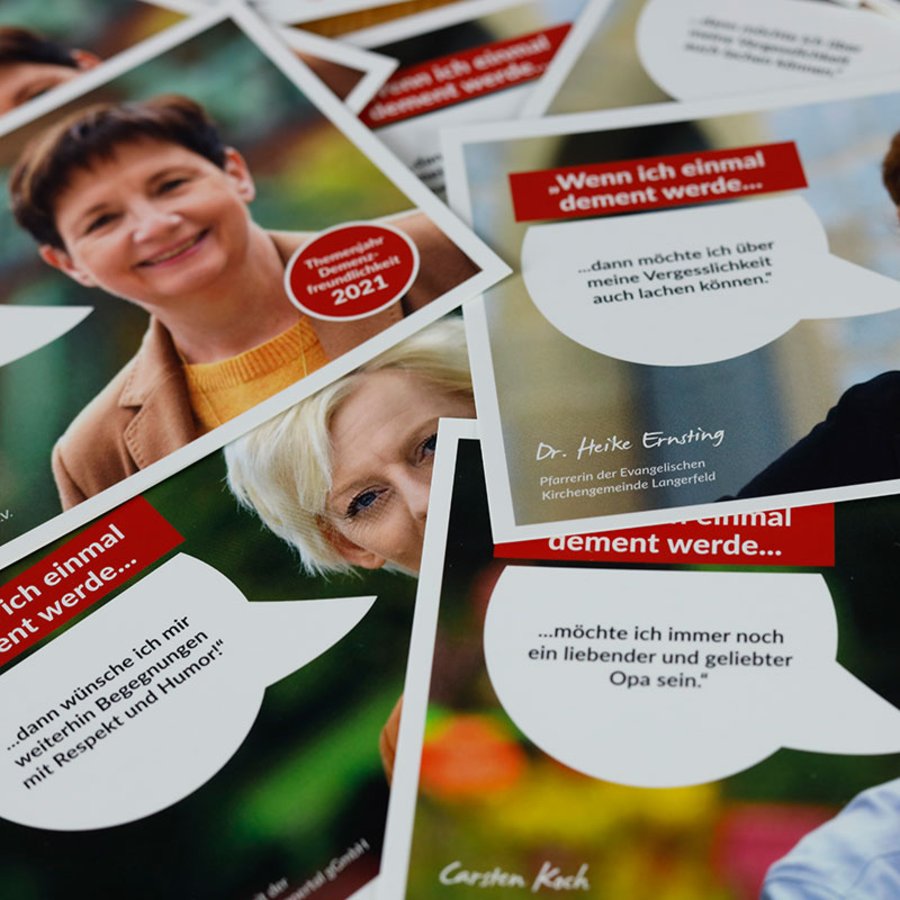 Postkartenaktion zum Themenjahr des Quartiersprojektes